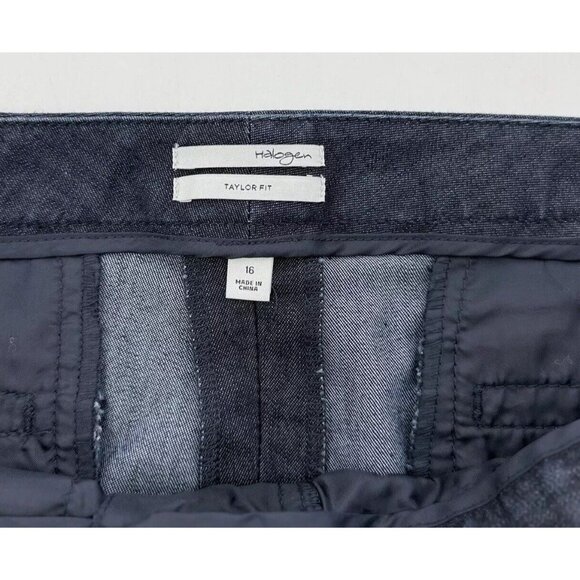 Halogen Women’s Taylor Fit Cropped Dark Wash Jeans Size 16 Preppy Career - Picture 3 of 10